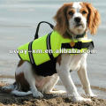 UW-DLJ-011 High quality yellow nylon protective dog security jacket,dog swimming safety vest